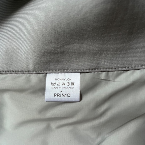 Primo Small Hybrid Quilted Puffer Lightweight Full Zip Jacket Outdoor Grey Golf - Picture 6 of 10